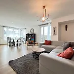 Rooftop 6 Pers, 2 Sdb Avec Terrasse דירה ריימס