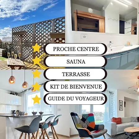 Rooftop 6 Pers, 2 Sdb Avec Terrasse Apartmán