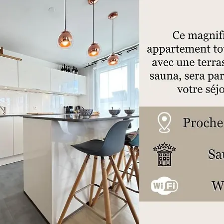 Rooftop 6 Pers, 2 Sdb Avec Terrasse *