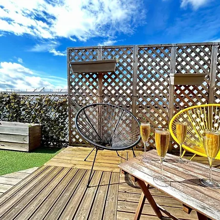 Apartmán Rooftop 6 Pers, 2 Sdb Avec Terrasse *