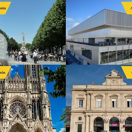 דירה Rooftop 6 Pers, 2 Sdb Avec Terrasse ריימס