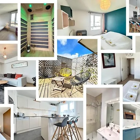Apartmán Rooftop 6 Pers, 2 Sdb Avec Terrasse *
